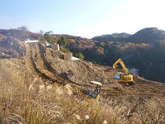 施工状況（全景）