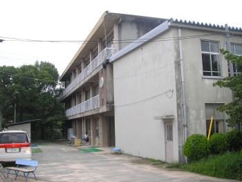東面外壁改修前